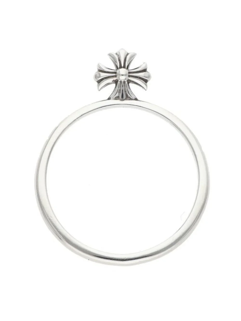 Chrome Hearts Bubblegum CH Pls CH Plus Silver Ring